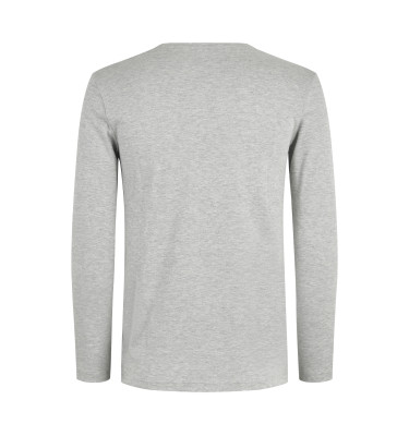 Interlock T-shirt | organiczny | długi rękaw