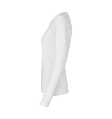 Interlock T-shirt | organiczny | długi rękaw | dam