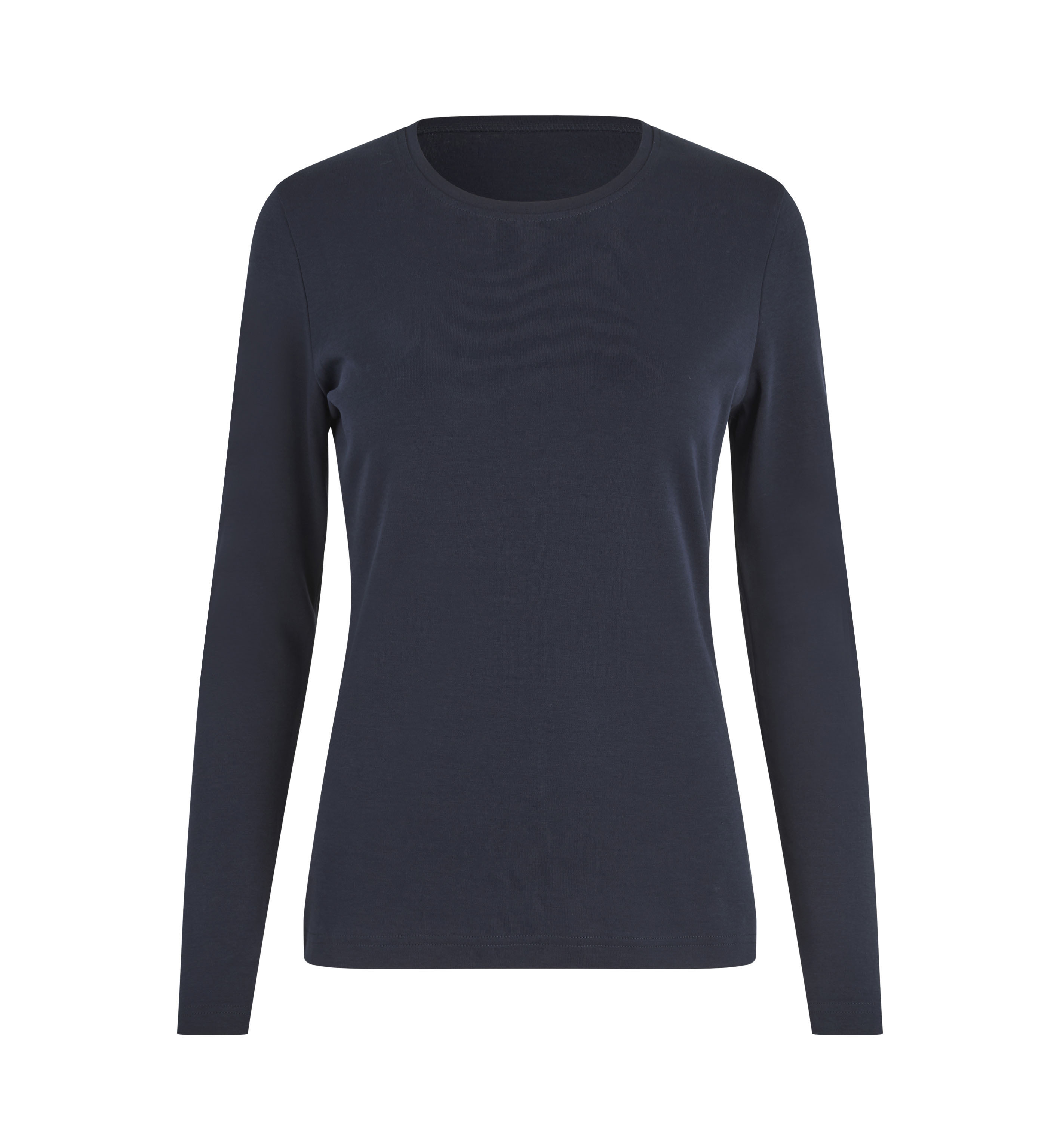 Interlock T-shirt | organiczny | długi rękaw | dam