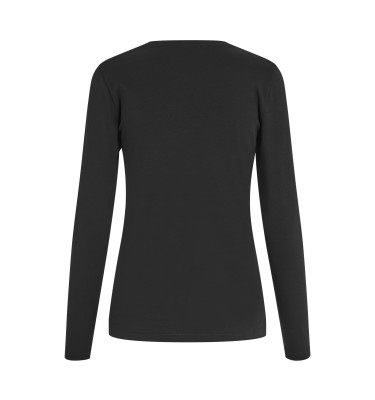 Interlock T-shirt | organiczny | długi rękaw | dam