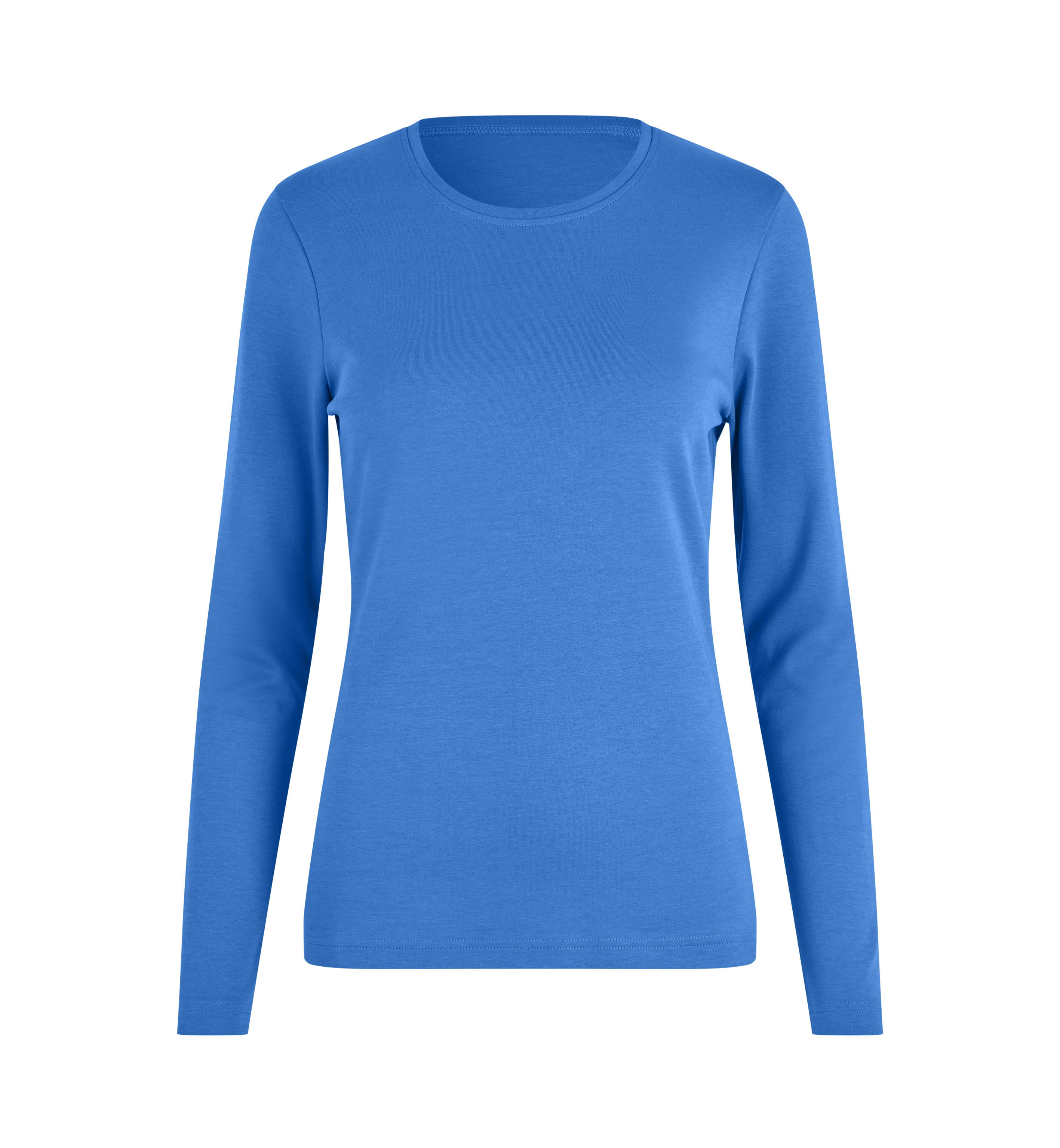 Interlock T-shirt | organiczny | długi rękaw | dam