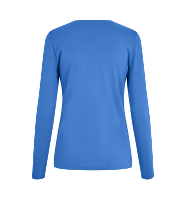 Interlock T-shirt | organiczny | długi rękaw | dam