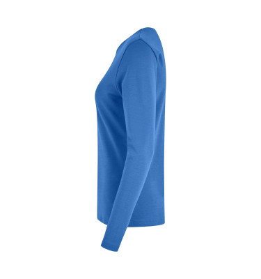 Interlock T-shirt | organiczny | długi rękaw | dam
