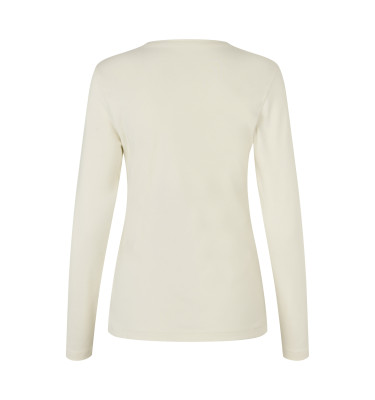 Interlock T-shirt | organiczny | długi rękaw | dam