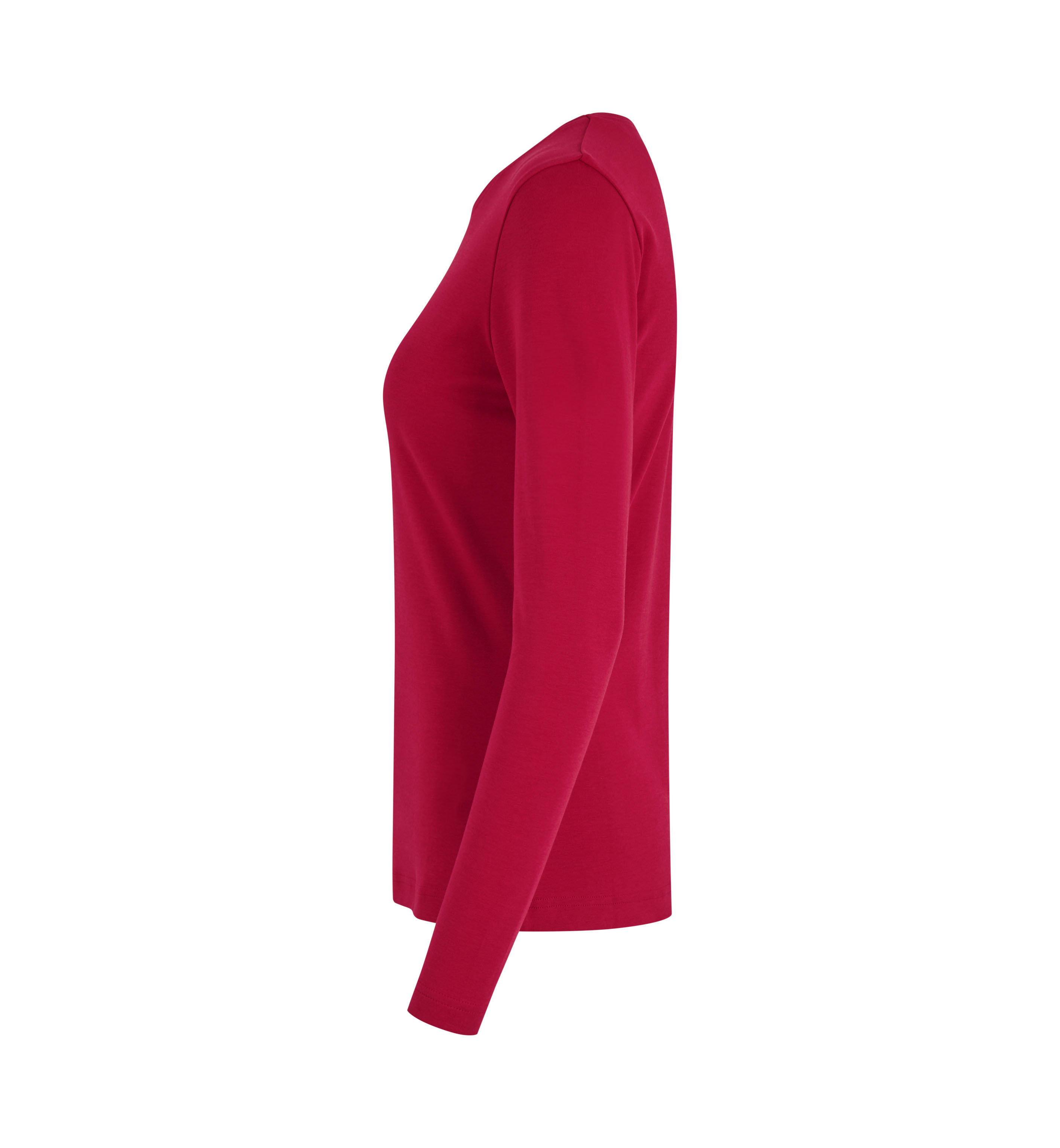Interlock T-shirt | organiczny | długi rękaw | dam