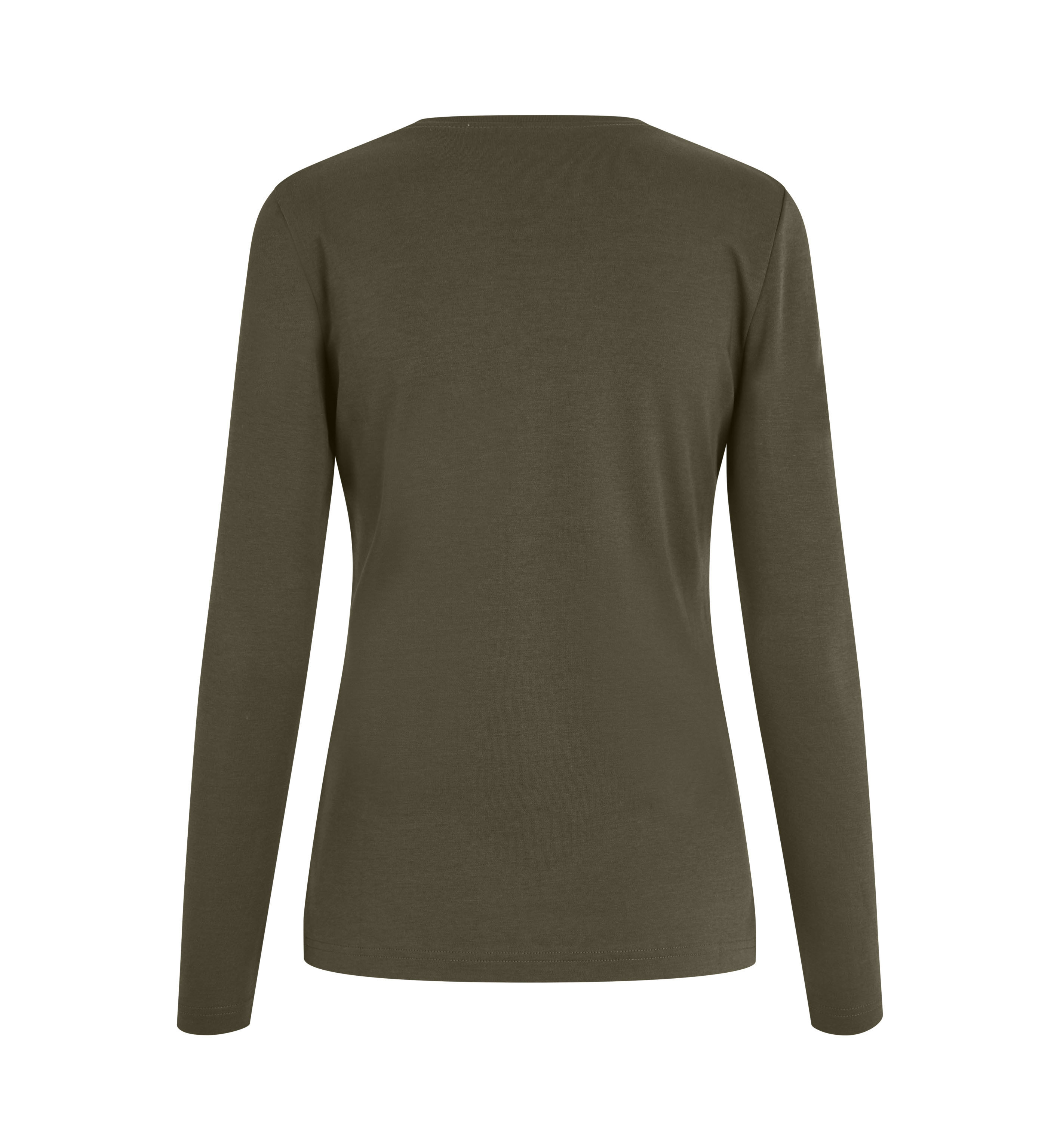 Interlock T-shirt | organiczny | długi rękaw | dam