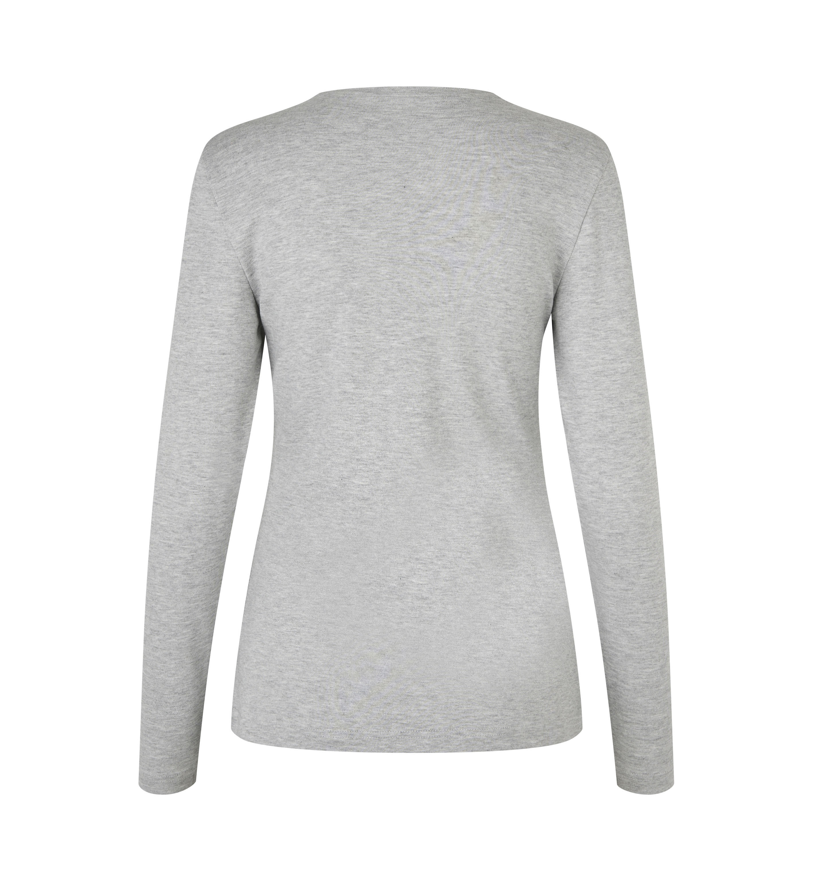 Interlock T-shirt | organiczny | długi rękaw | dam