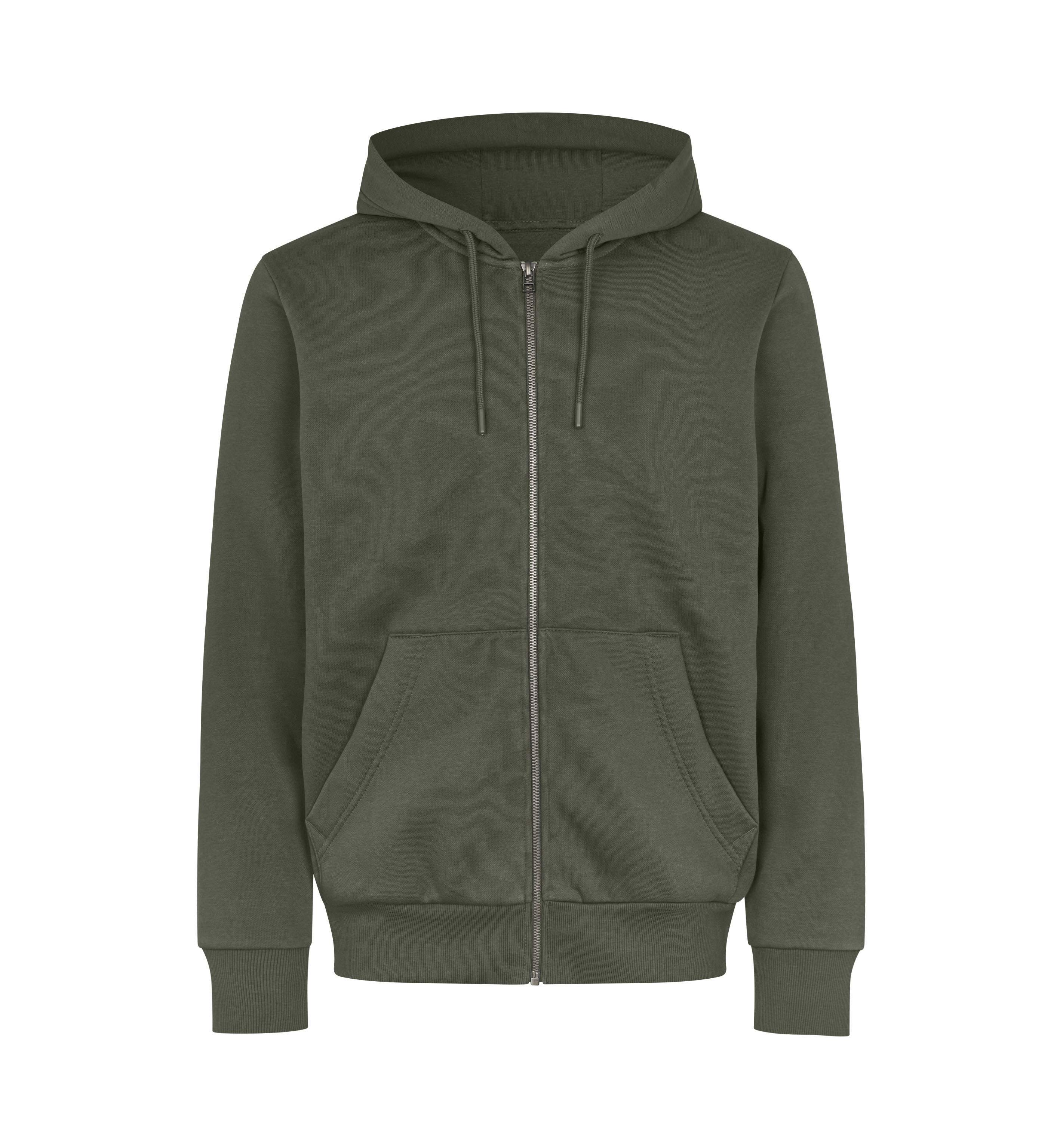 Bluza z kapturem | organiczna | zip