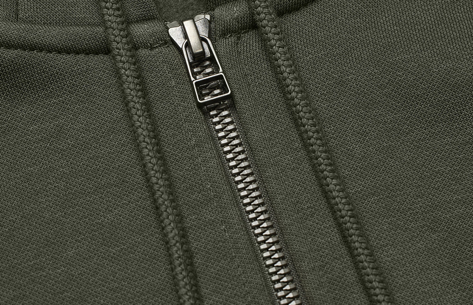 Bluza z kapturem | organiczna | zip