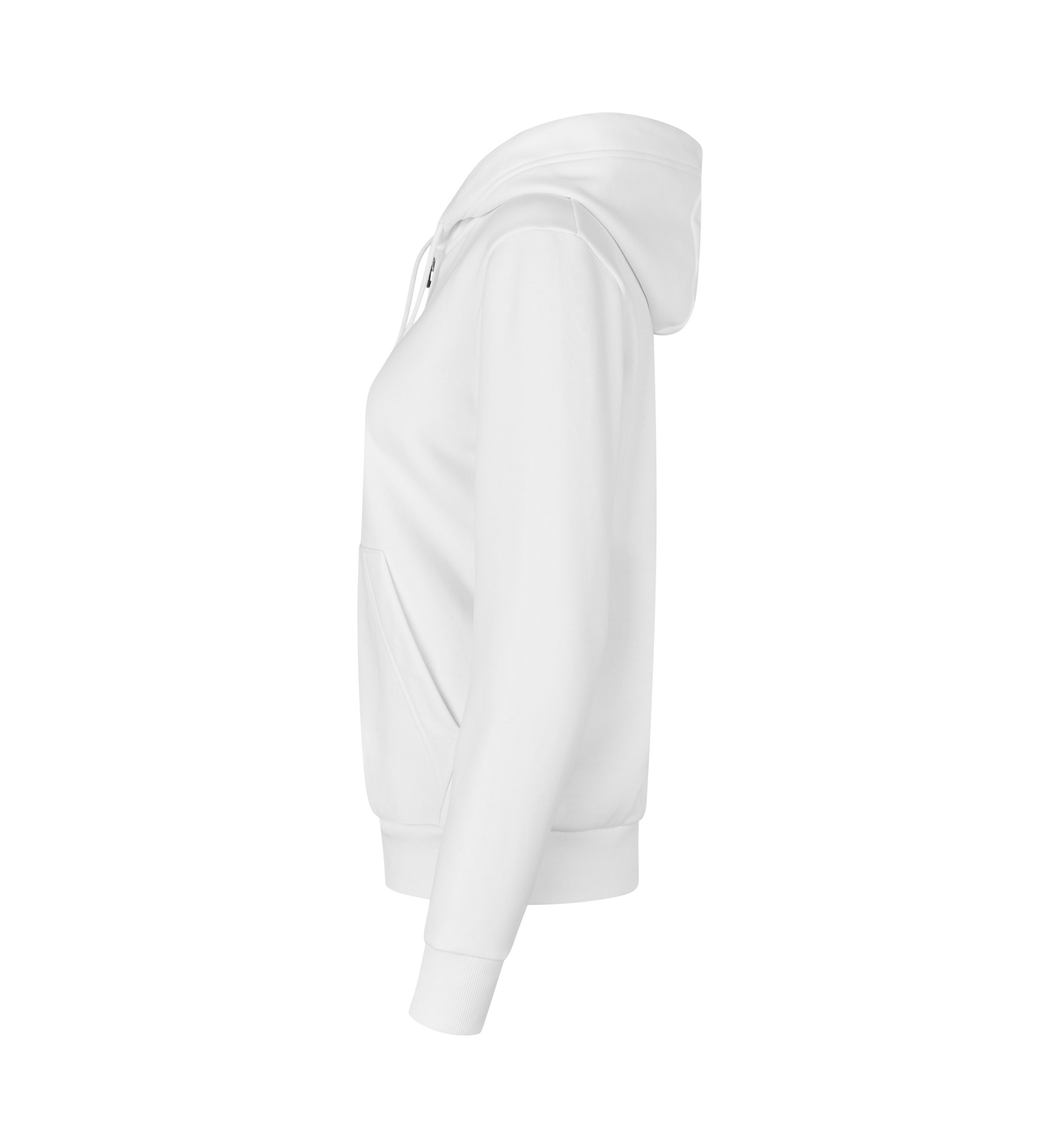 Bluza z kapturem | organiczna | zip | damska