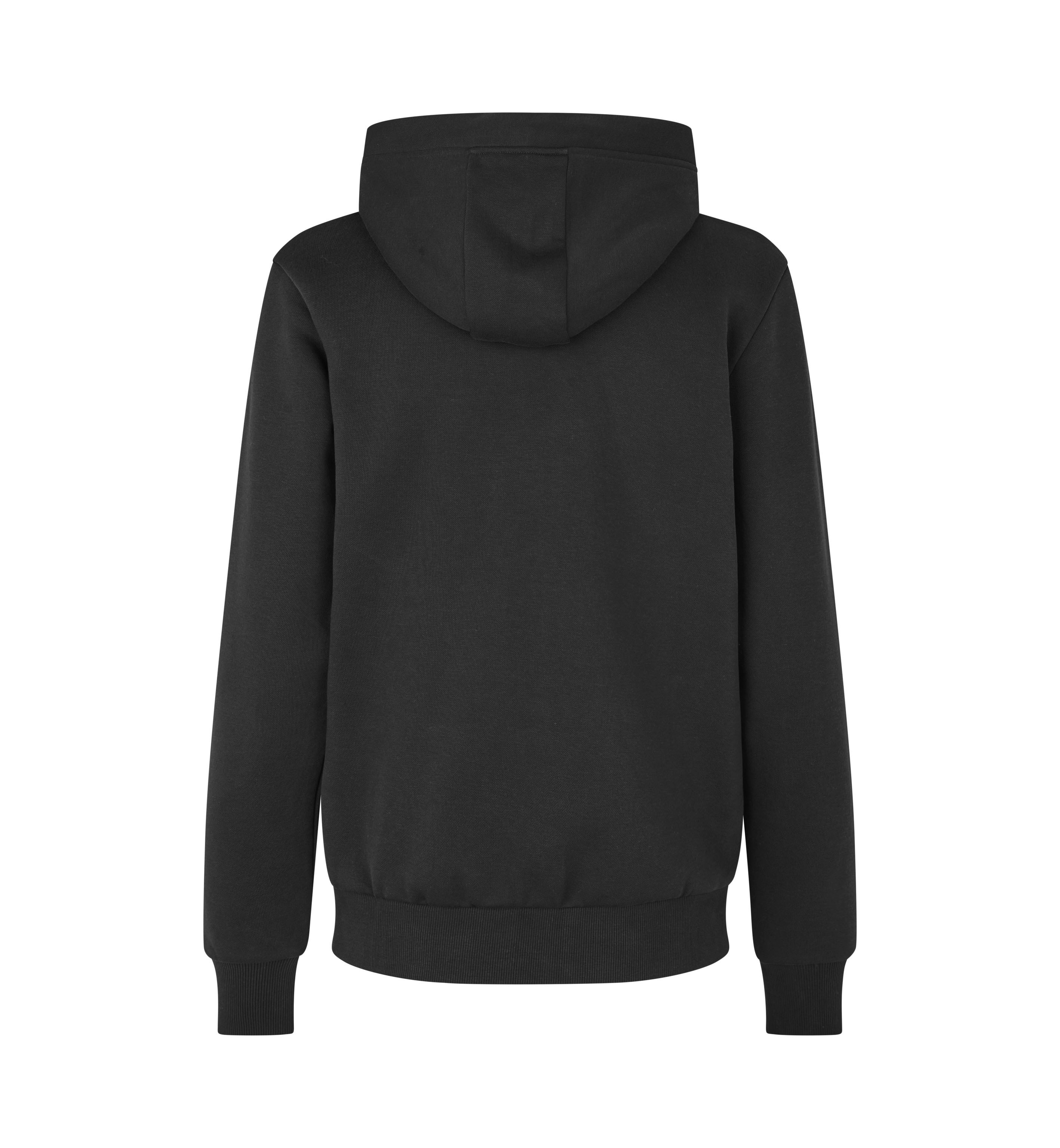 Bluza z kapturem | organiczna | zip | damska