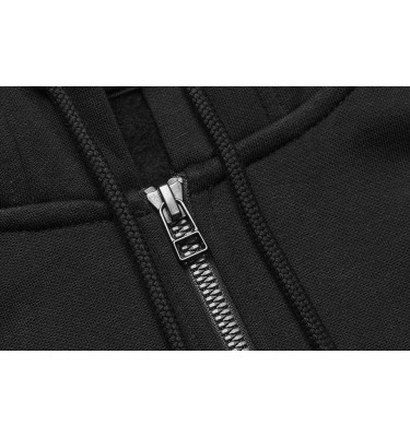 Bluza z kapturem | organiczna | zip | damska