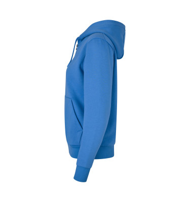 Bluza z kapturem | organiczna | zip | damska
