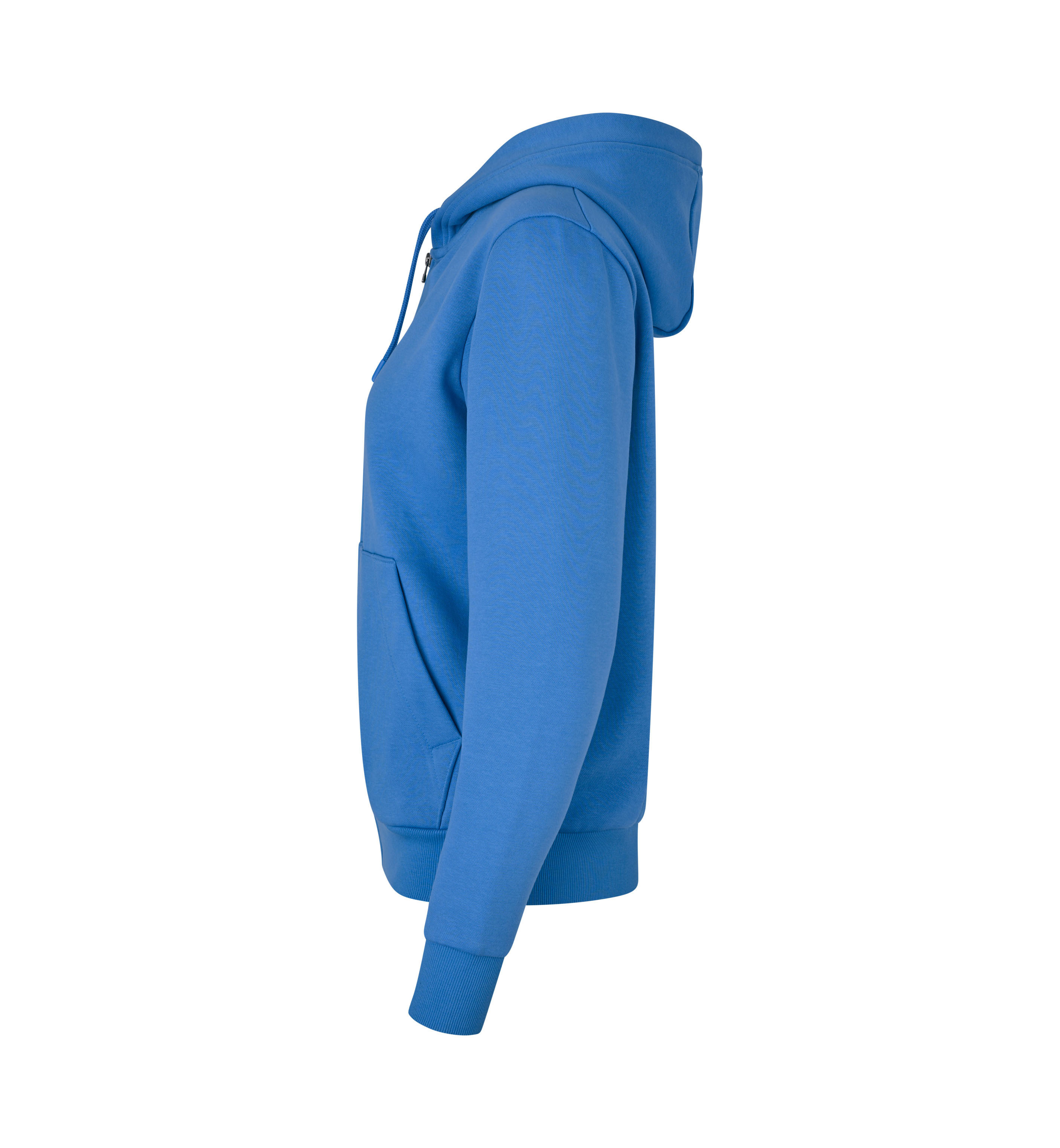 Bluza z kapturem | organiczna | zip | damska