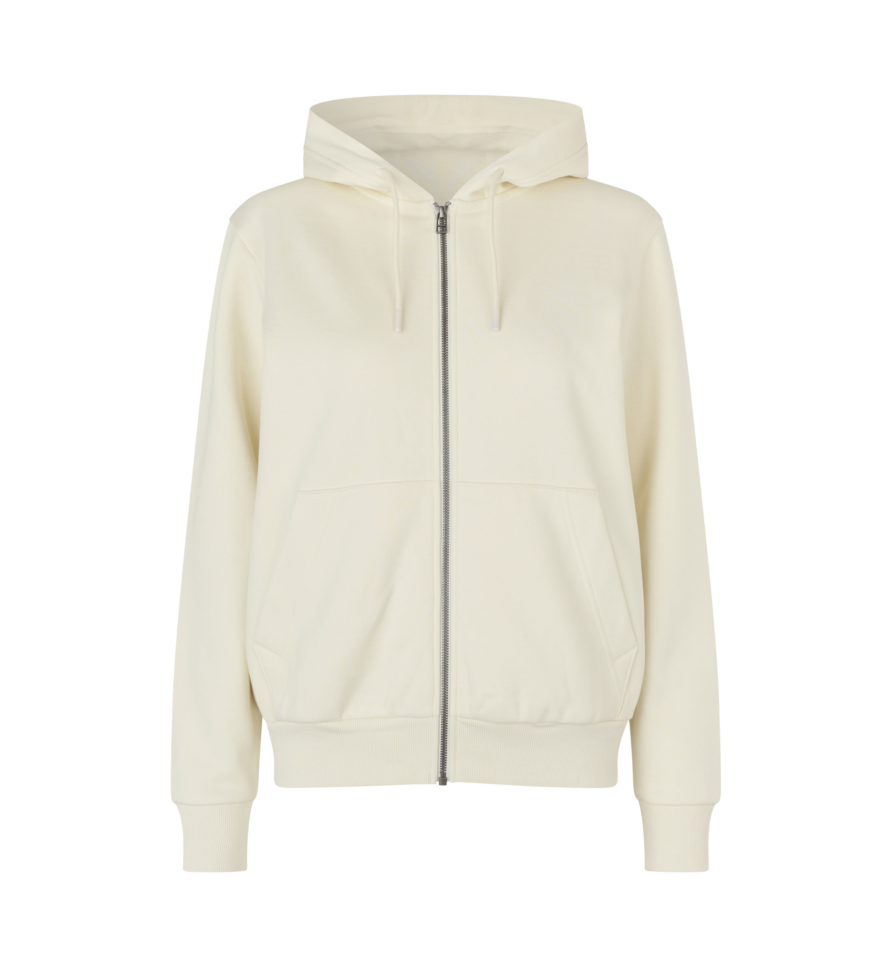 Bluza z kapturem | organiczna | zip | damska