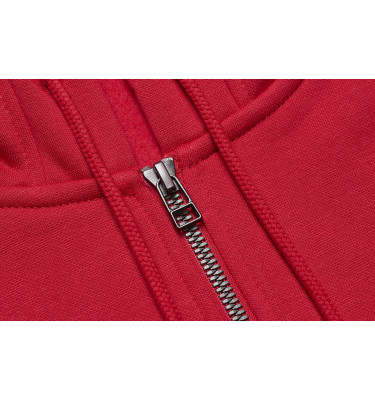 Bluza z kapturem | organiczna | zip | damska