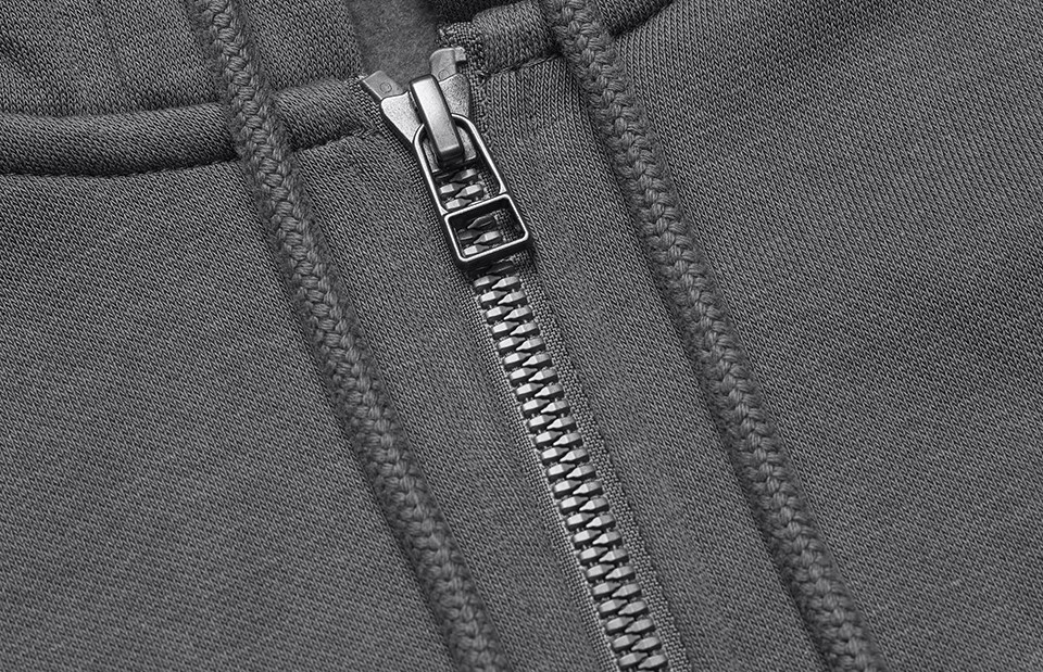 Bluza z kapturem | organiczna | zip | damska