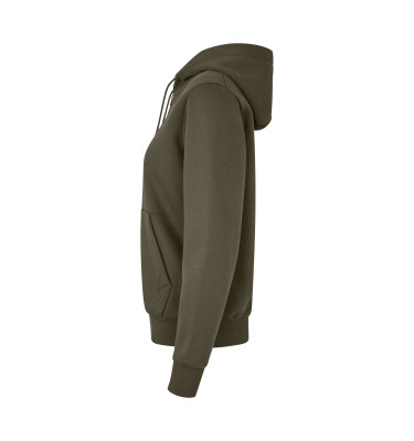 Bluza z kapturem | organiczna | zip | damska