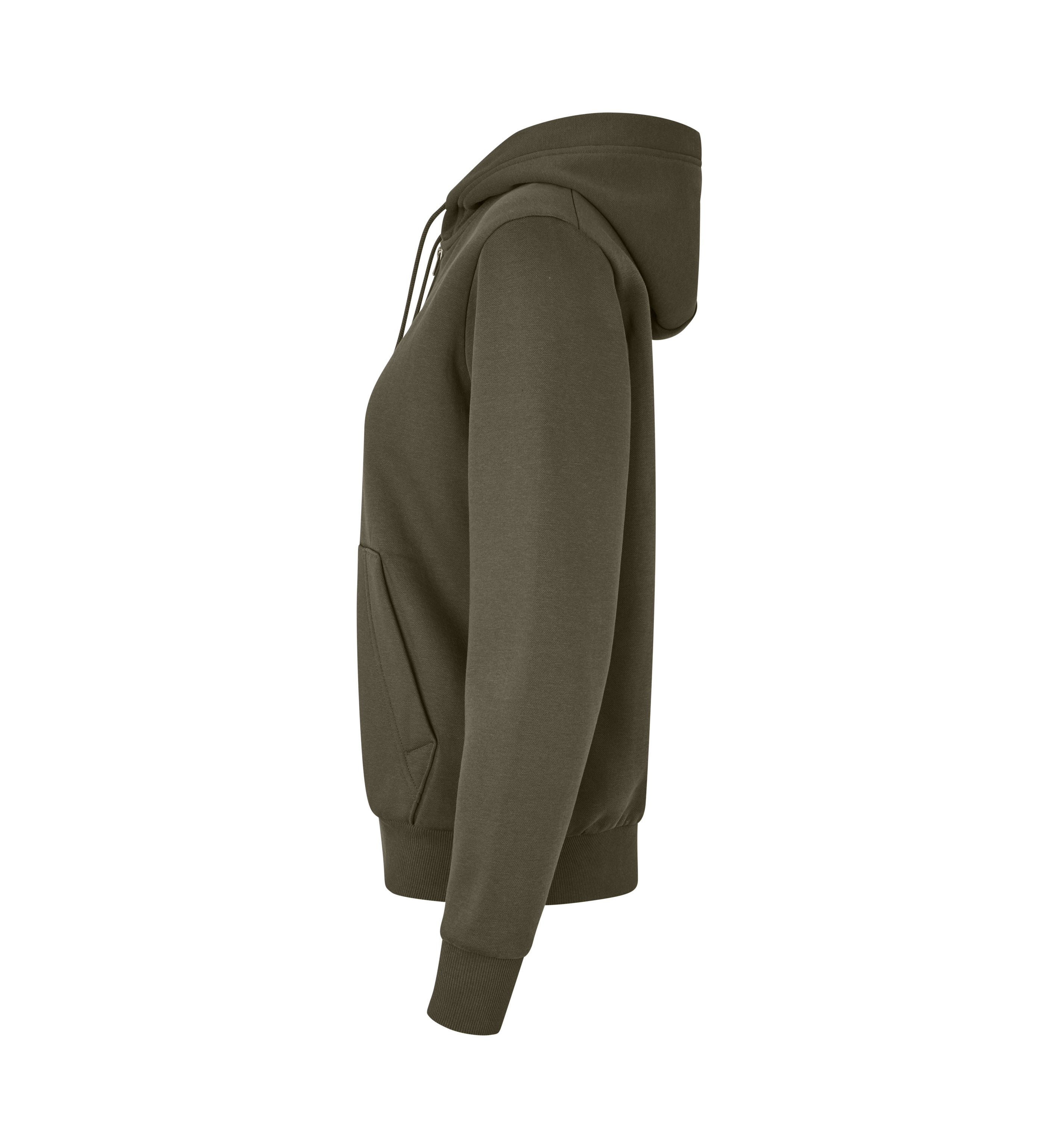 Bluza z kapturem | organiczna | zip | damska