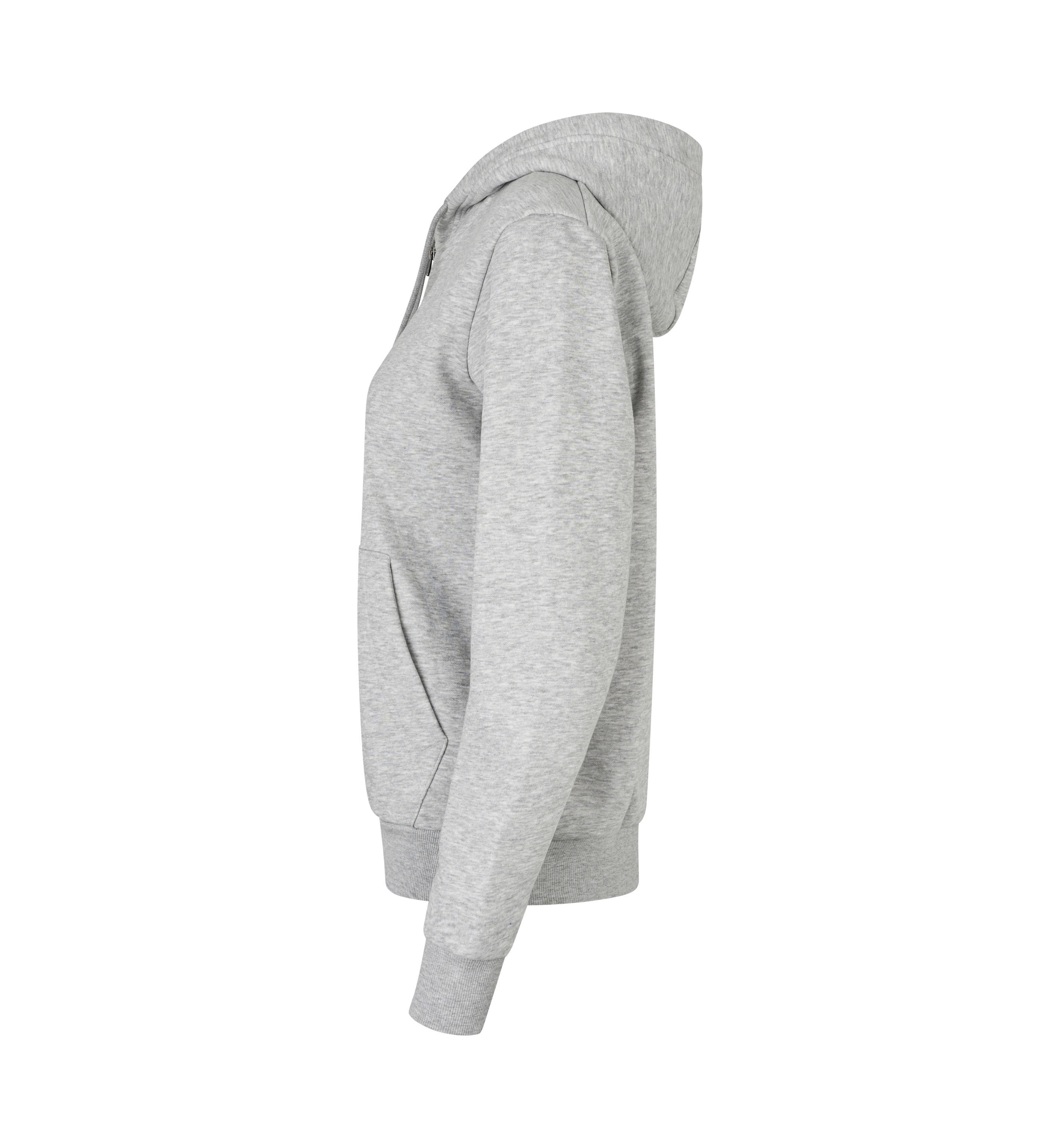 Bluza z kapturem | organiczna | zip | damska