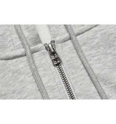 Bluza z kapturem | organiczna | zip | damska