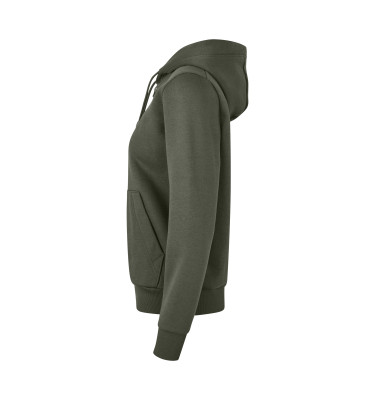 Bluza z kapturem | organiczna | zip | damska