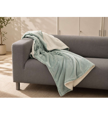 OLIMA SHERPA LINED BLANKET