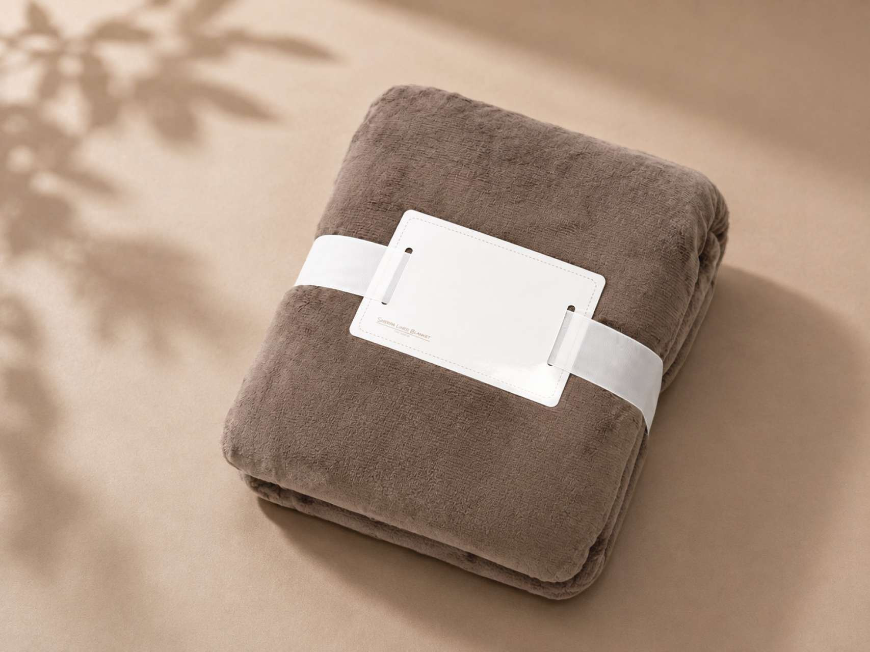 OLIMA SHERPA LINED BLANKET