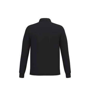 MEN'S PIQUE LONG-SLEEVES POLO SHIRT