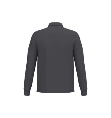MEN'S PIQUE LONG-SLEEVES POLO SHIRT