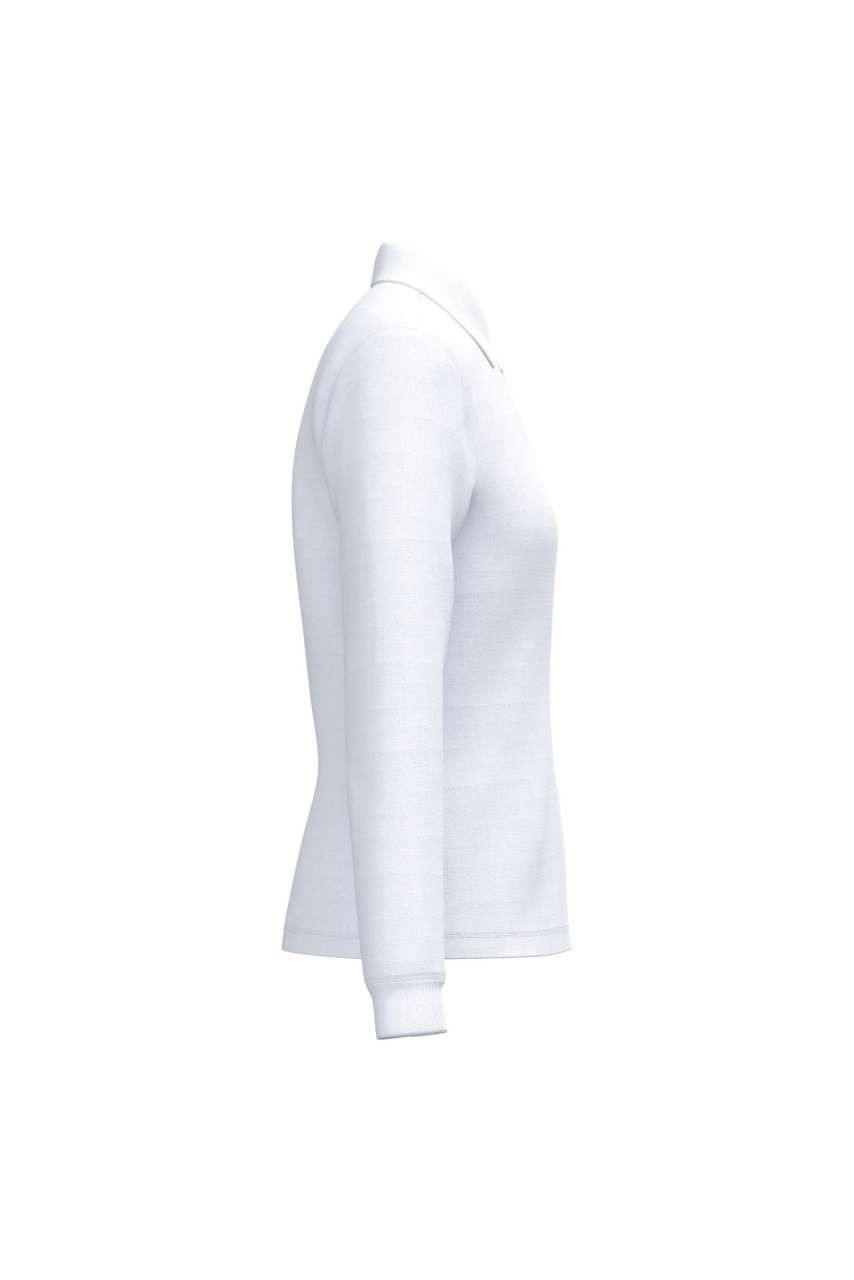 LADIES' PIQUE LONG-SLEEVES POLO SHIRT