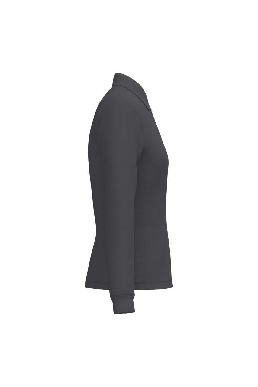 LADIES' PIQUE LONG-SLEEVES POLO SHIRT