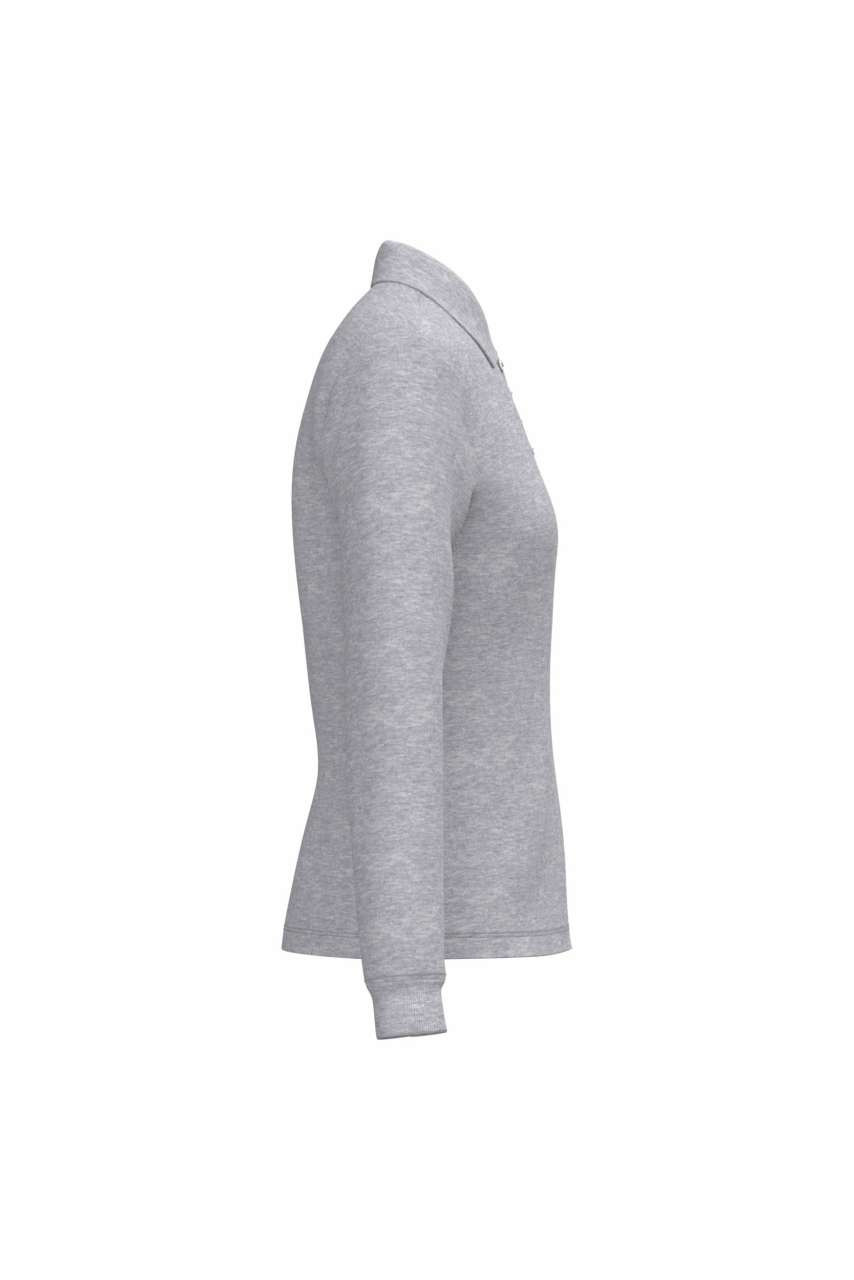 LADIES' PIQUE LONG-SLEEVES POLO SHIRT