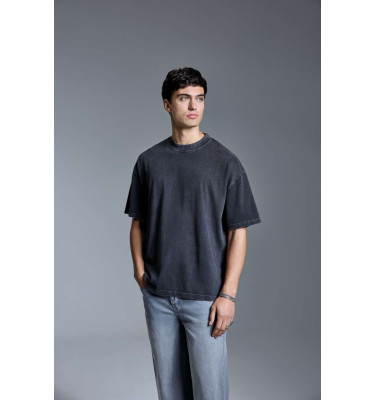 ANTHEM DISTORTION WASHED T-SHIRT