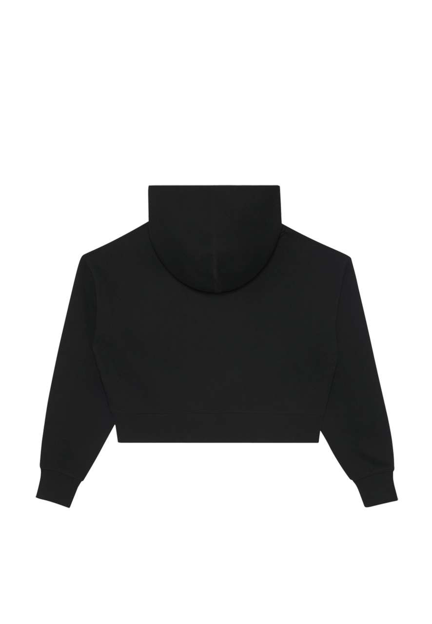 WOMENS RELAXED CROP HOODIE
