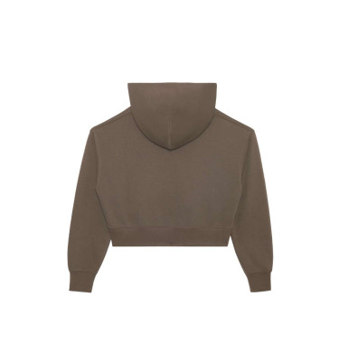 WOMENS RELAXED CROP HOODIE