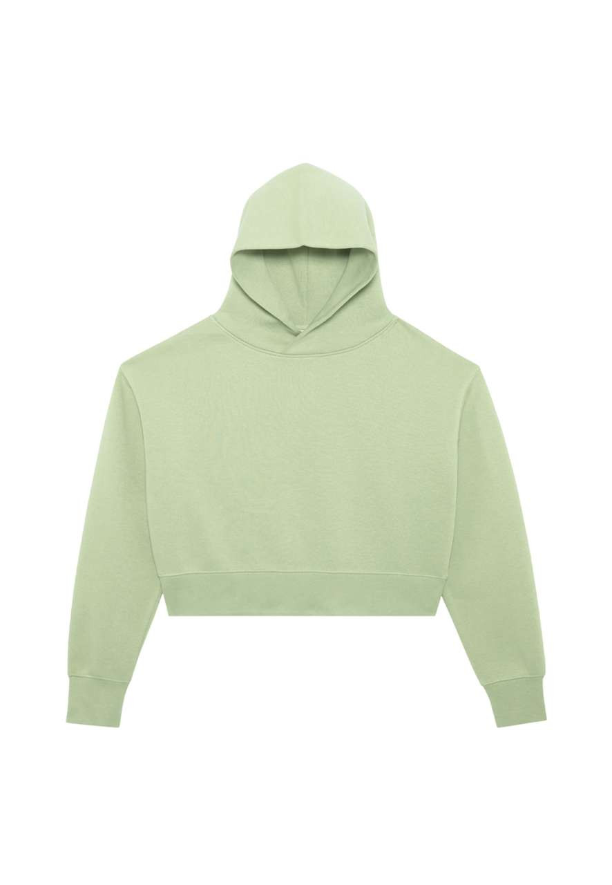 WOMENS RELAXED CROP HOODIE