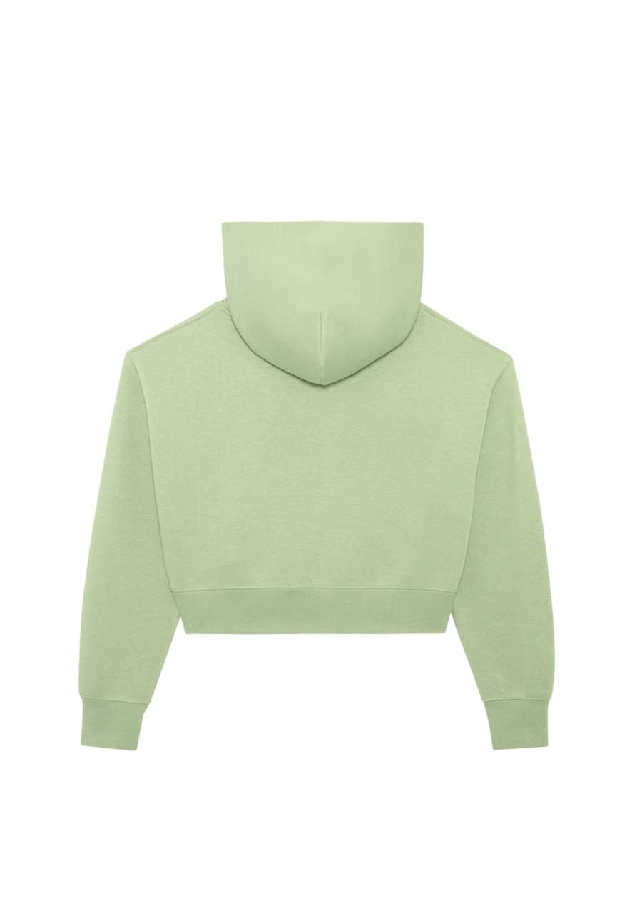 WOMENS RELAXED CROP HOODIE