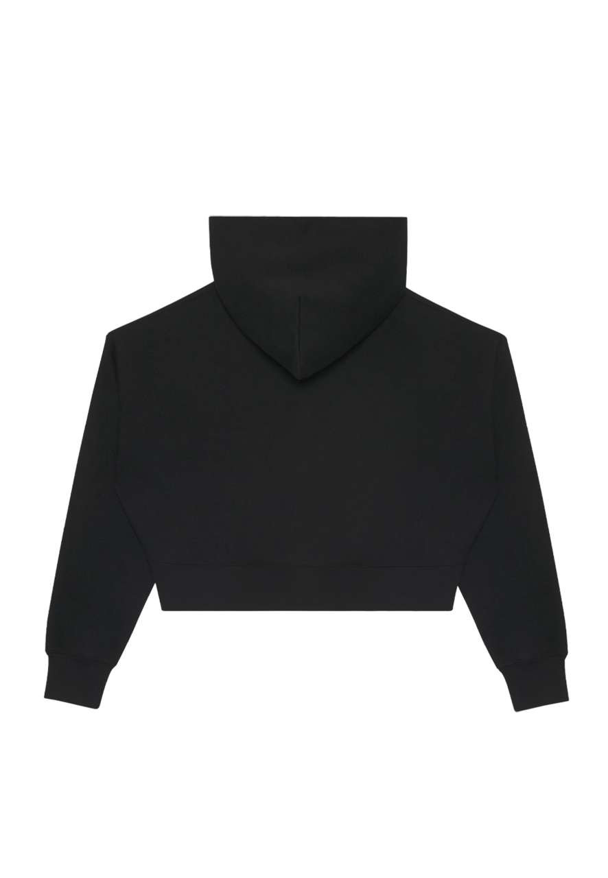 WOMENS RELAXED CROP ZIP
