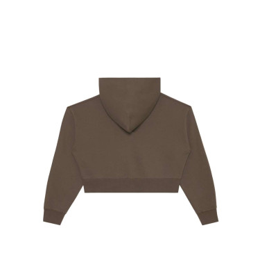 WOMENS RELAXED CROP ZIP