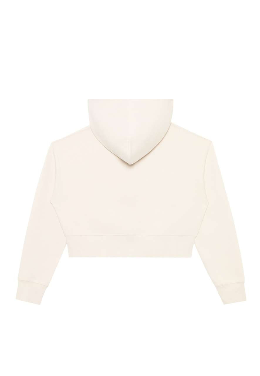 WOMENS RELAXED CROP ZIP