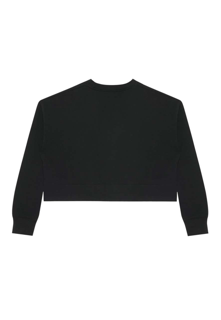 WOMENS RELAXED CROP CREWNECK