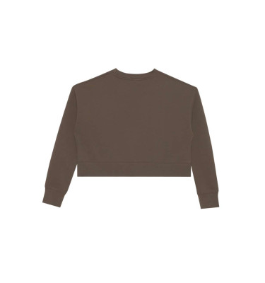 WOMENS RELAXED CROP CREWNECK