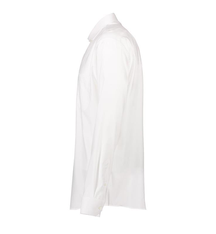 Męska koszula non iron SS Royal Oxford modern SS310-White