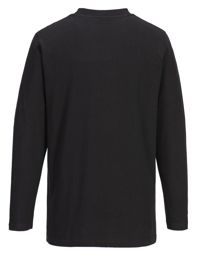 Koszulka robocza z długim rękawem PORTWEST B196-Black