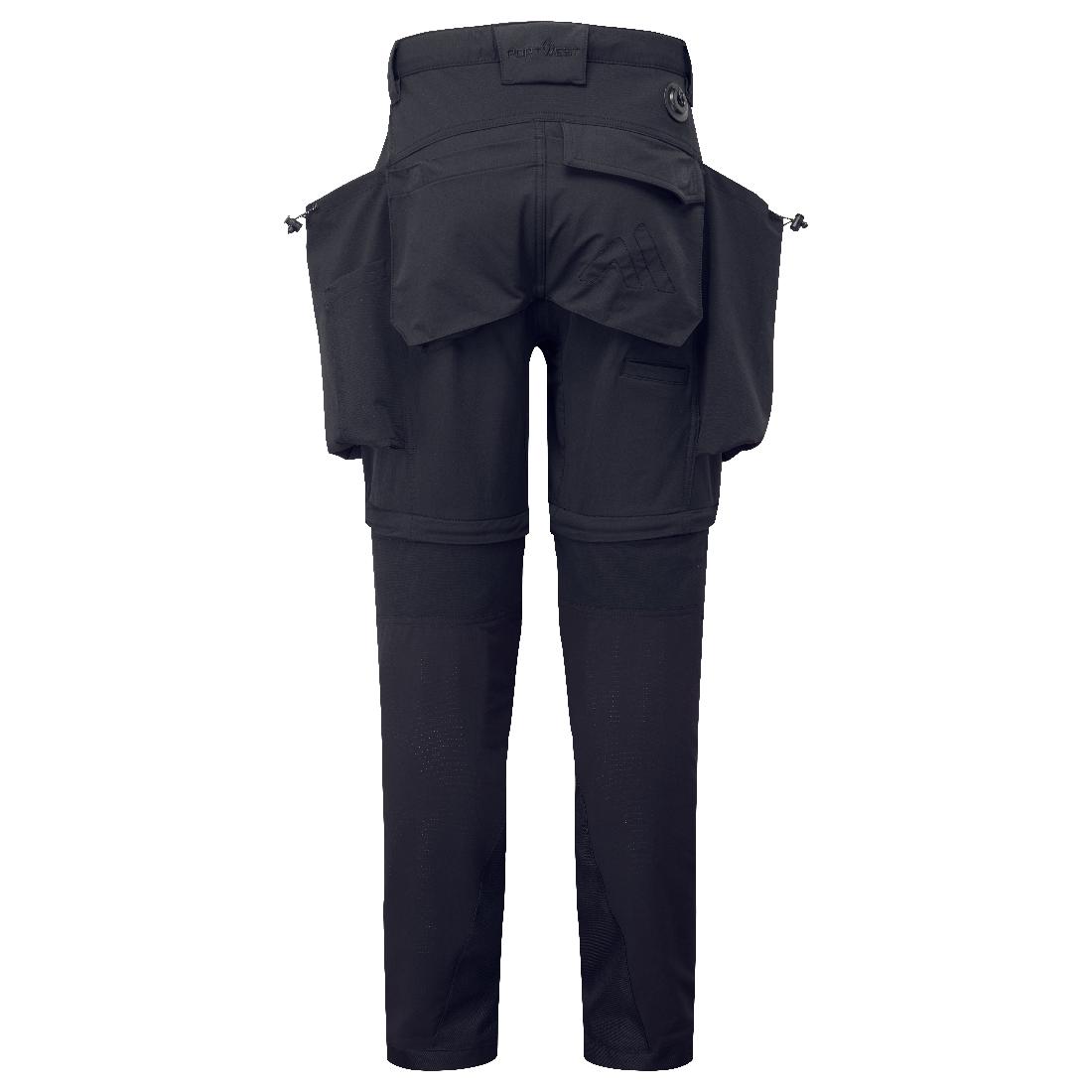 Spodnie serwisowe z kaburami PORTWEST BX321-Black/Yellow