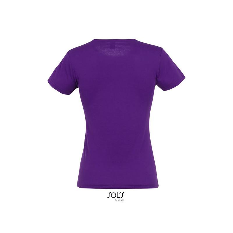 Klasyczna koszulka damska SOL'S MISS-Dark purple