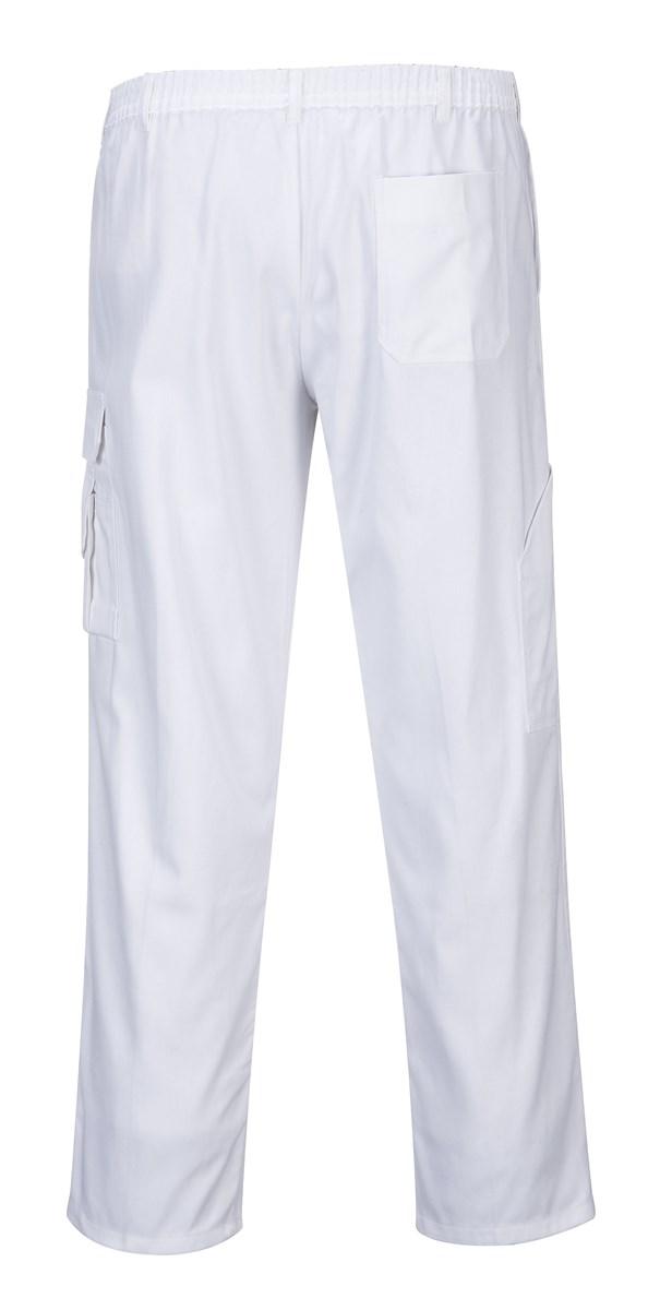 Spodnie malarskie do pasa PORTWEST S817-White