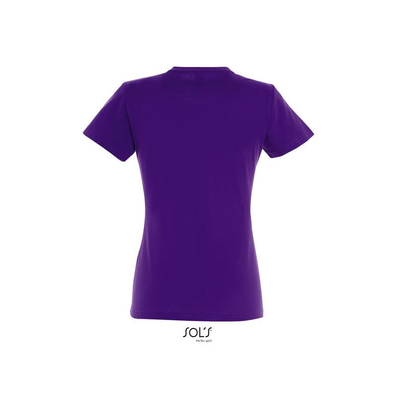 Klasyczna koszulka damska SOL'S IMPERIAL WOMEN-Dark purple