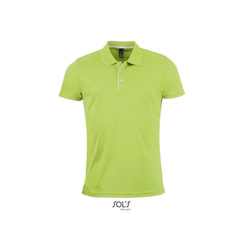 Techniczna koszulka polo SOL'S PERFORMER MEN-Apple green